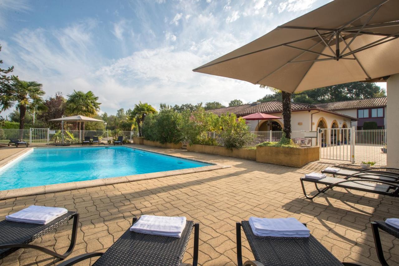 Logis Hotel Restaurant Solenca Nogaro Luaran gambar