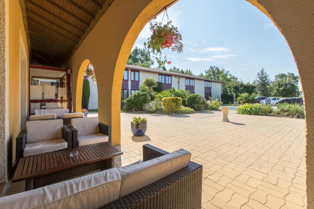 Logis Hotel Restaurant Solenca Nogaro Luaran gambar